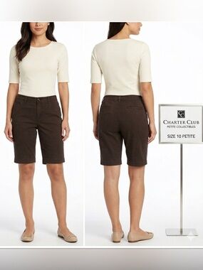 Charter Club Katherine Fit Skimmer Petite 10P